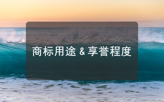 商標(biāo)用途及享譽(yù)程度介紹 | 商標(biāo)常識